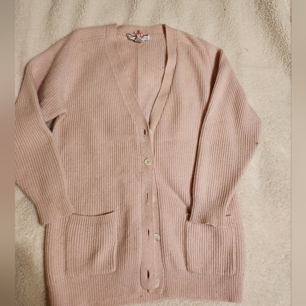 Vintage pink Angora & Wool Sweater